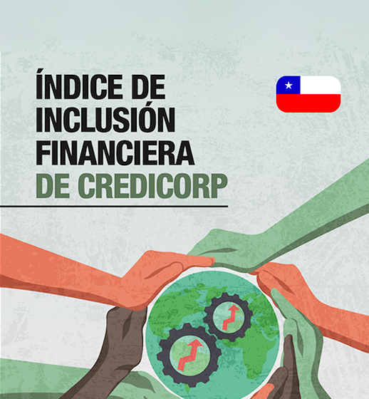 Results of Credicorp's Financial Inclusion Index in Chile.